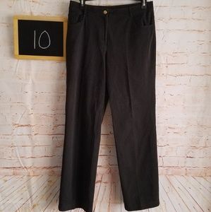 St. John Yellow Label Black Bootcut Jean's Size 10